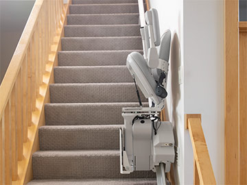 bruno elite sre2010 straight rail home quality stairlift